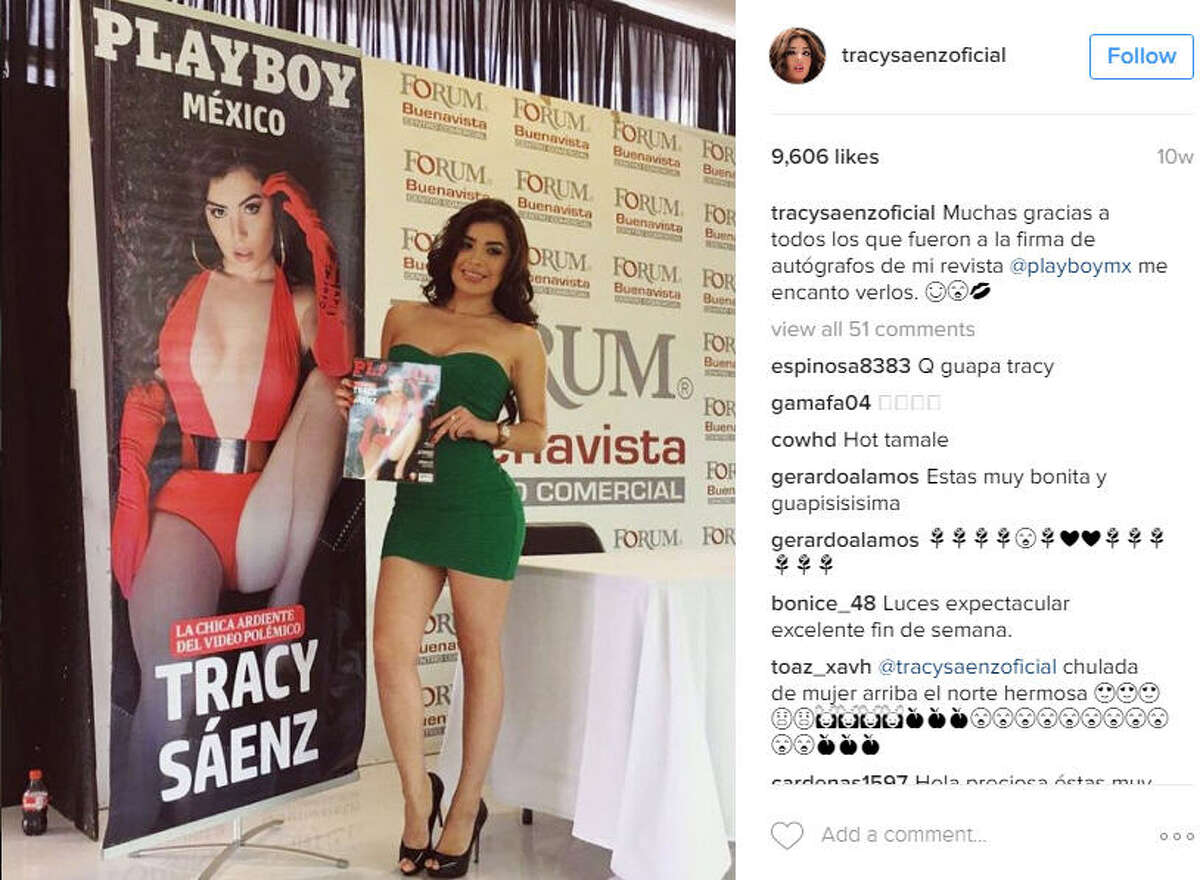 Tracy saenz playboy