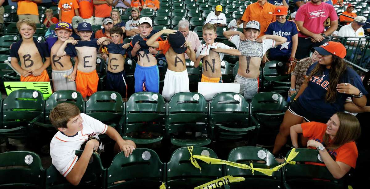 These young fans have caught Bregmania, and if Alex Bregman catches fire, the Astros' postseason prospects will be on the rise.