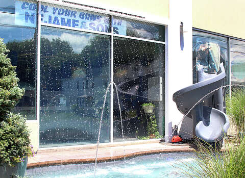 Swimming Pools Add Value To A Home How Much Is Up For Debate Water Features Highlight The Pool Outside Danbury Based Company Nejame Sons