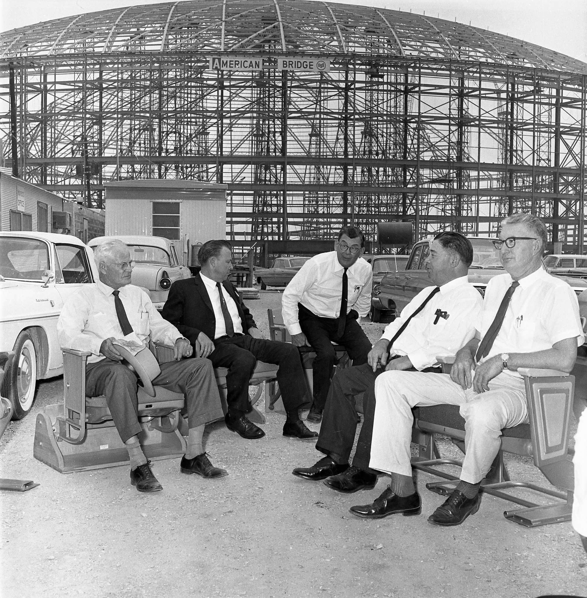 INTERIOR, LOOKING EAST FROM LEVEL 9 SKY BOXES. - Houston Astrodome, 8400  Kirby Drive, Houston, Harris County, TX