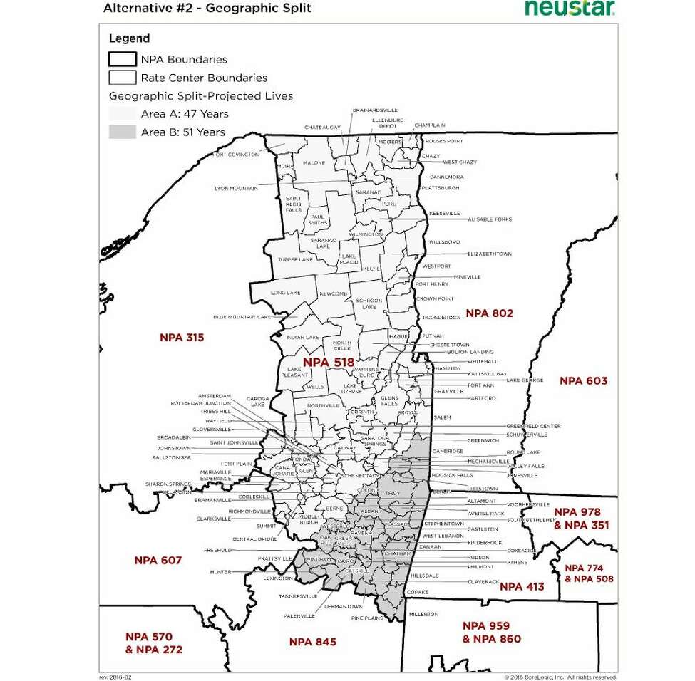 Great divide in Colonie over plan for 518 area code