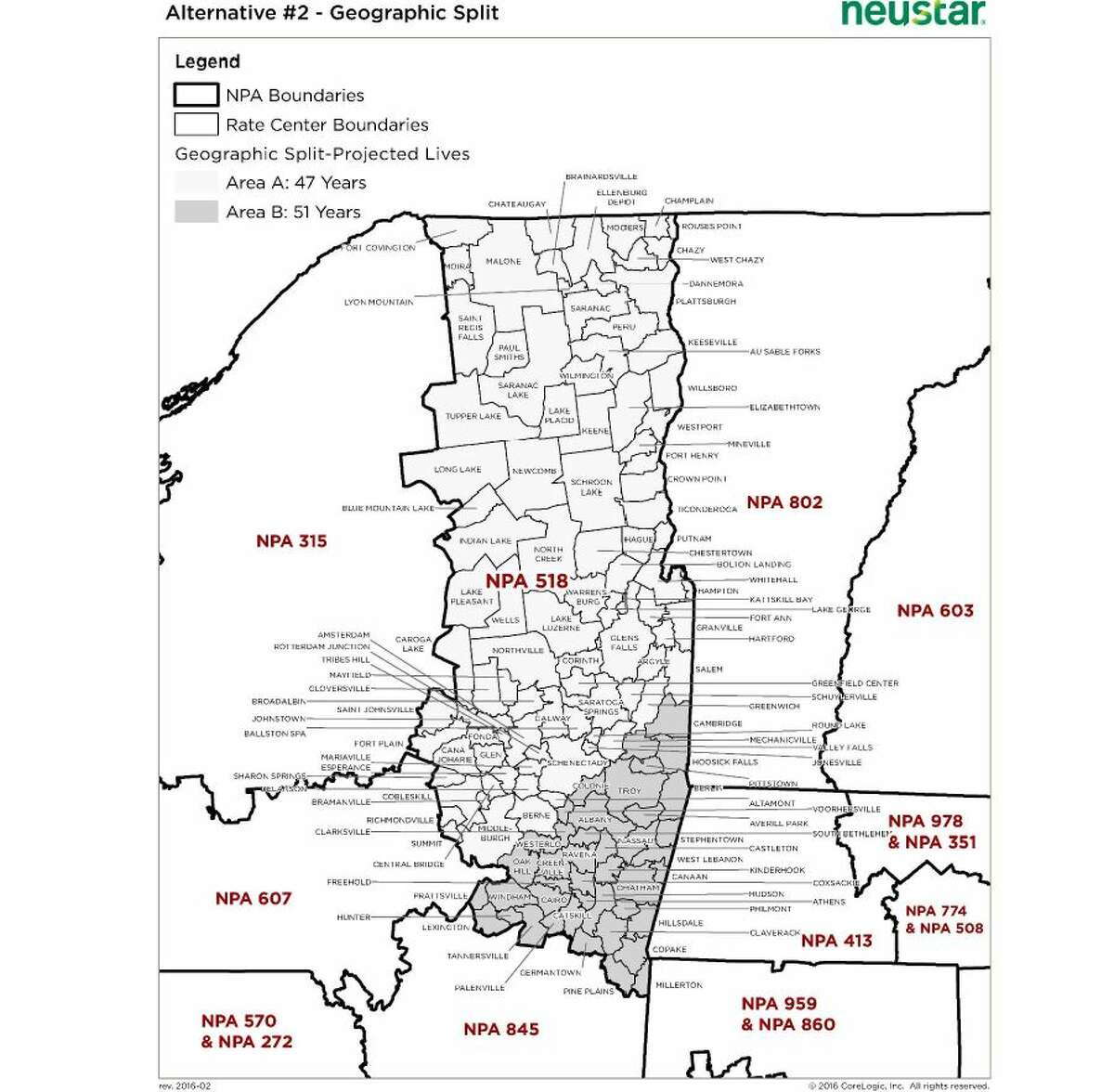 Great divide in Colonie over plan for 518 area code