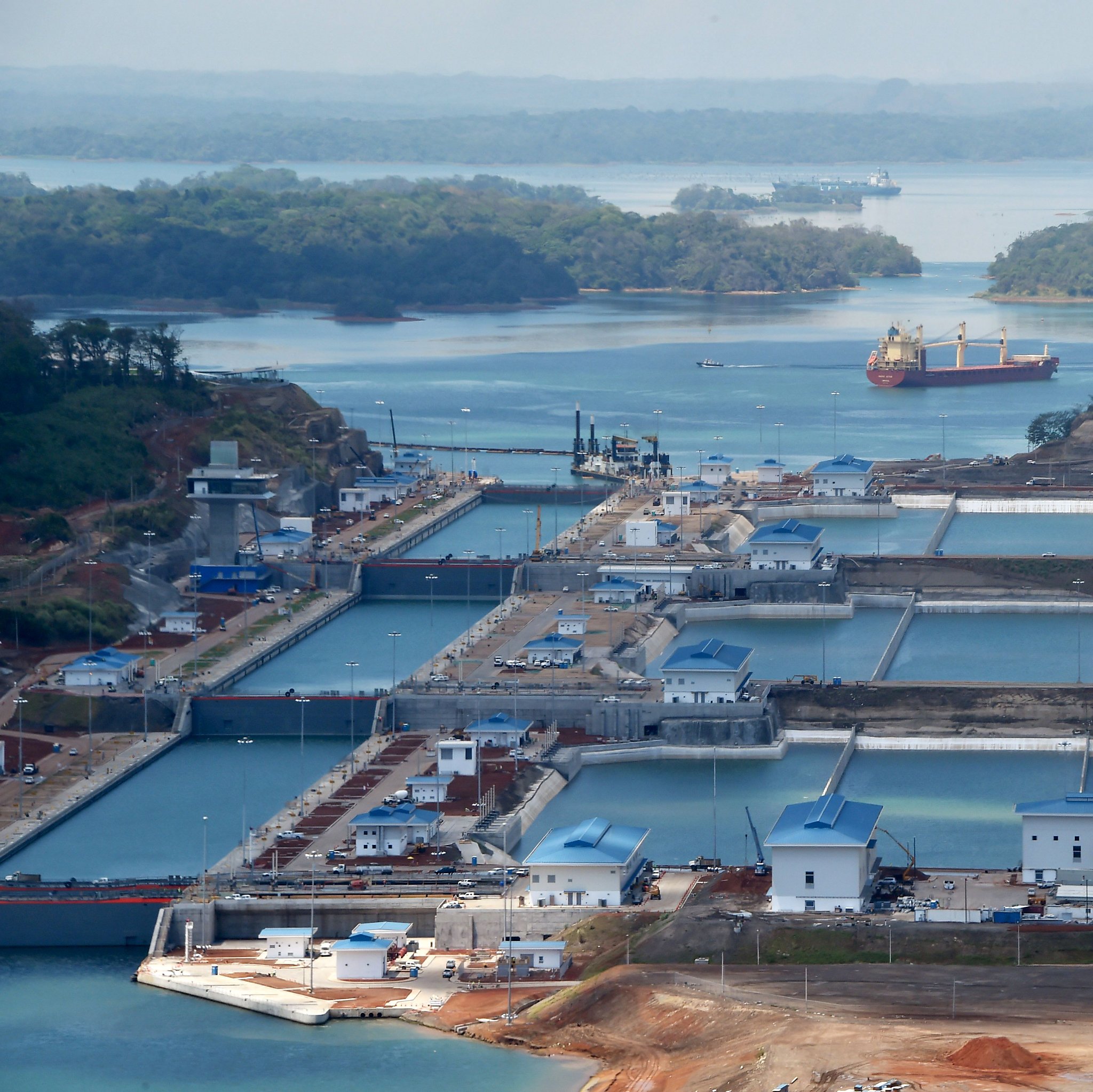 Unlikely hot spot for traffic accidents: new Panama Canal