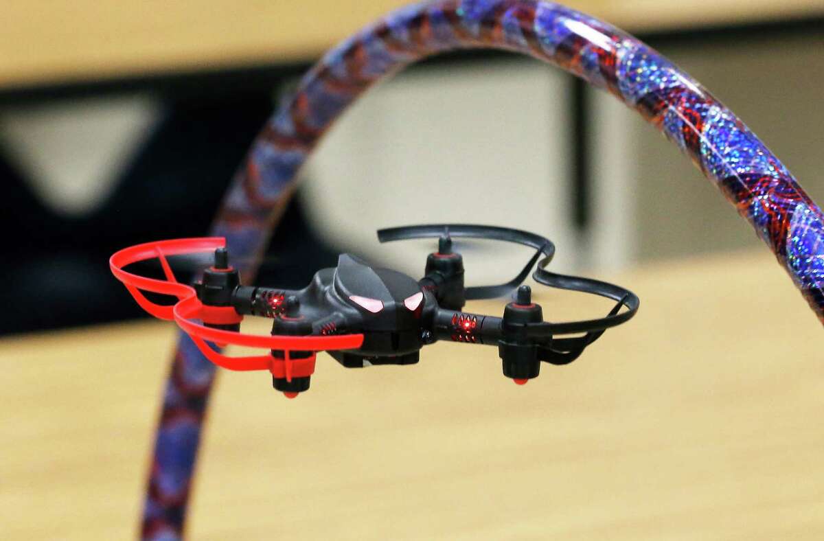 Drones designed by students soar