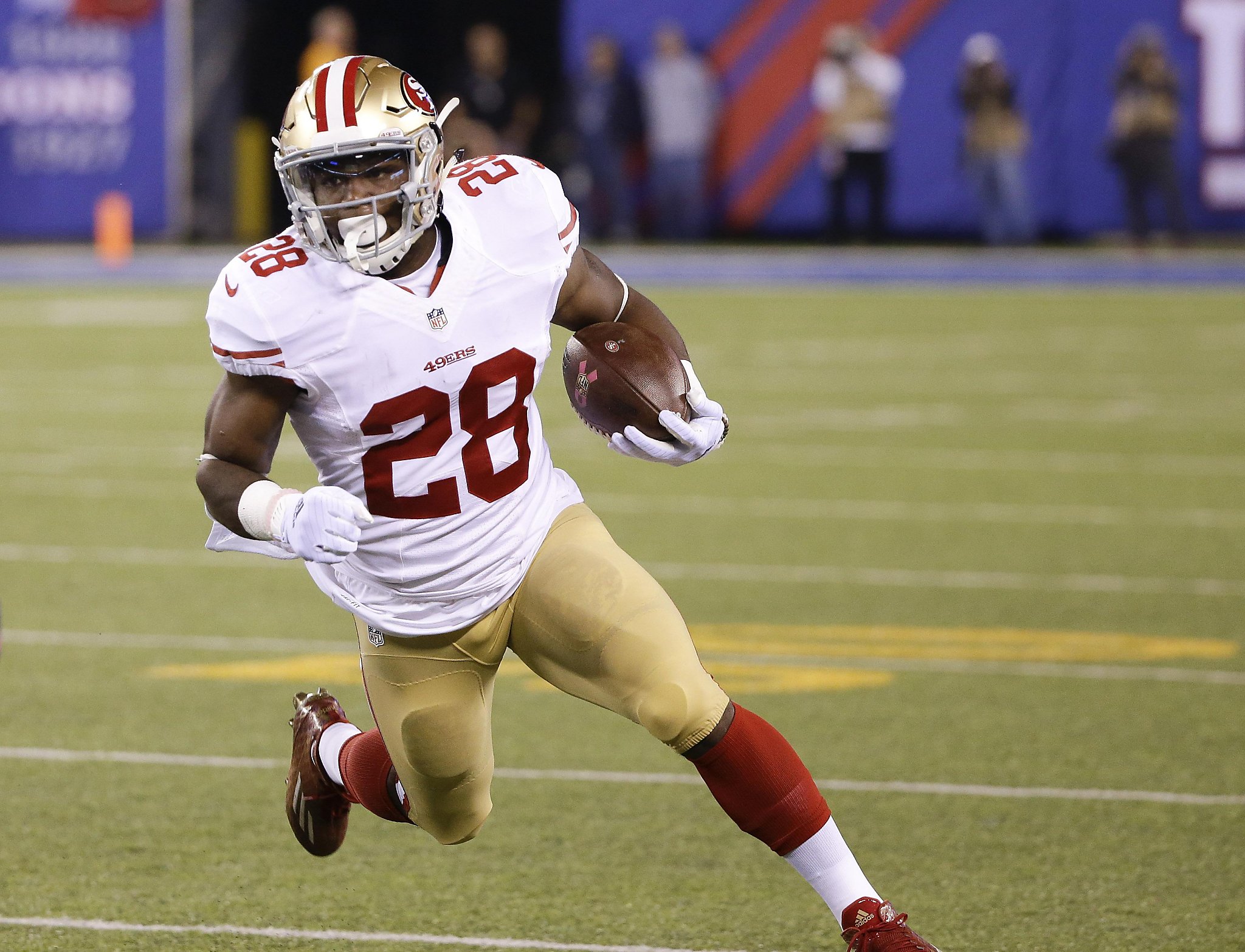 49ers RB Carlos Hyde Ruled Out against Seahawks