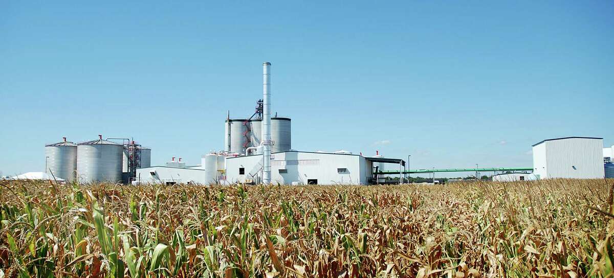 The Mid Missouri Energy ethanol plant rises out of the cornfields near Malta Bend, Mo., Aug. 15, 2006. The plant takes about 20 percent of the 90 million bushels of corn grown in the surrounding area to produce the ethanol that is now used to fuel some vehicles. Although too soon to know if ethanol supporters' predictions of rural economic salvation will pan out, a combination of state and federal tax incentives has biofuels projects springing up across Missouri and the country. (AP Photo/Southeast Missourian, Aaron Eisenhauer)
