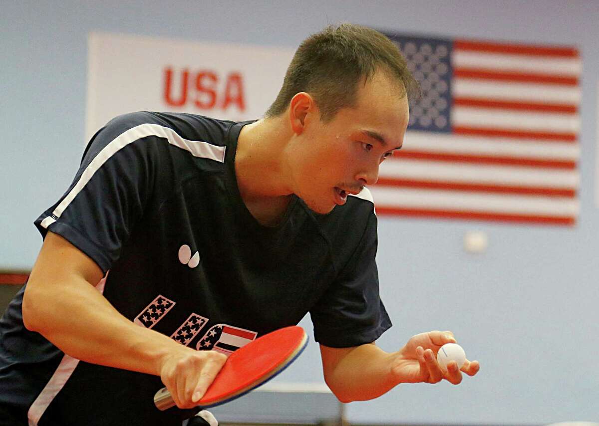 Timonthy Wang The most veteran and valuable on U.S. table tennis team