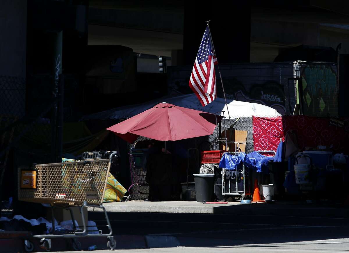 Homeless tent camps sprouting all over Oakland