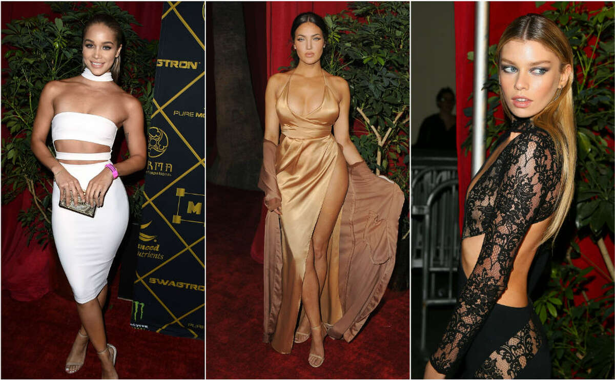 >> Click the gallery to see some of the looks from the Maxim Hot 100 party.