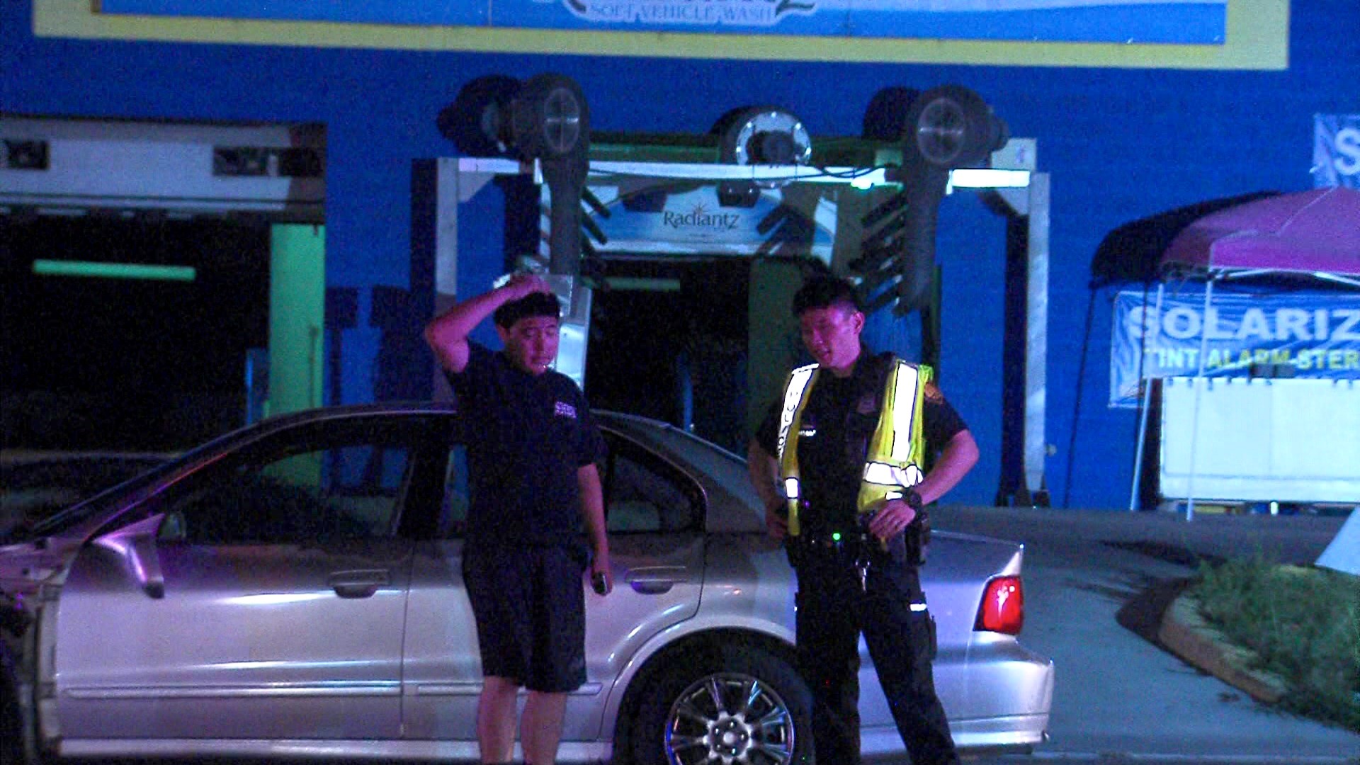 Pedestrian in critical condition after being hit by vehicle overnight