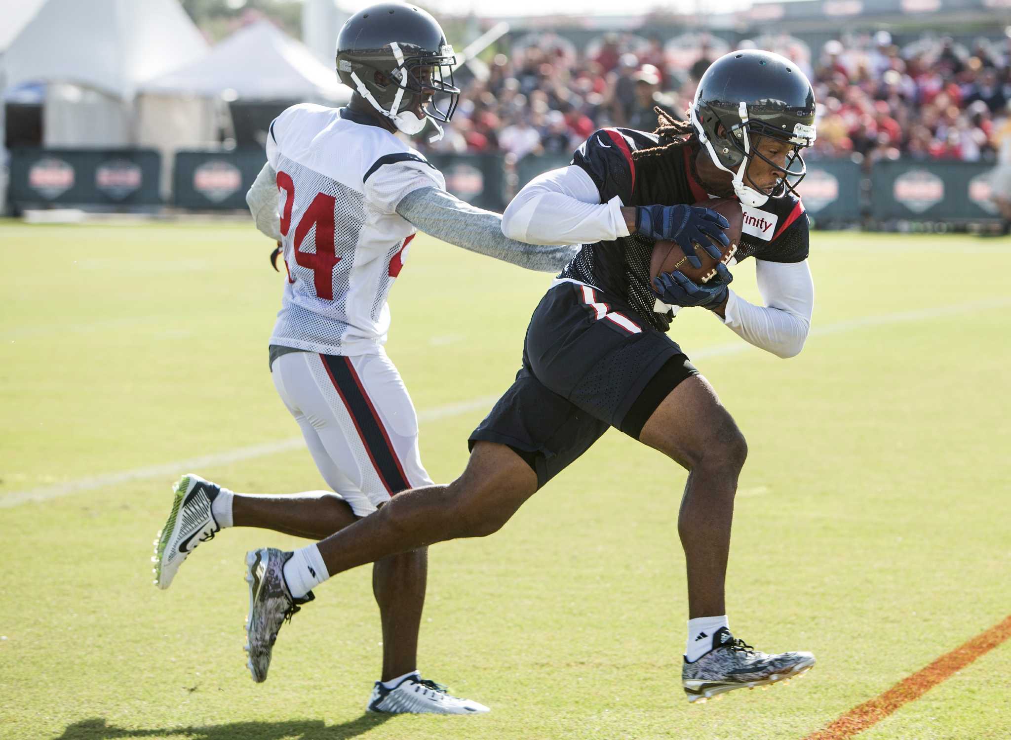 Texans excited to have DeAndre Hopkins back at practice