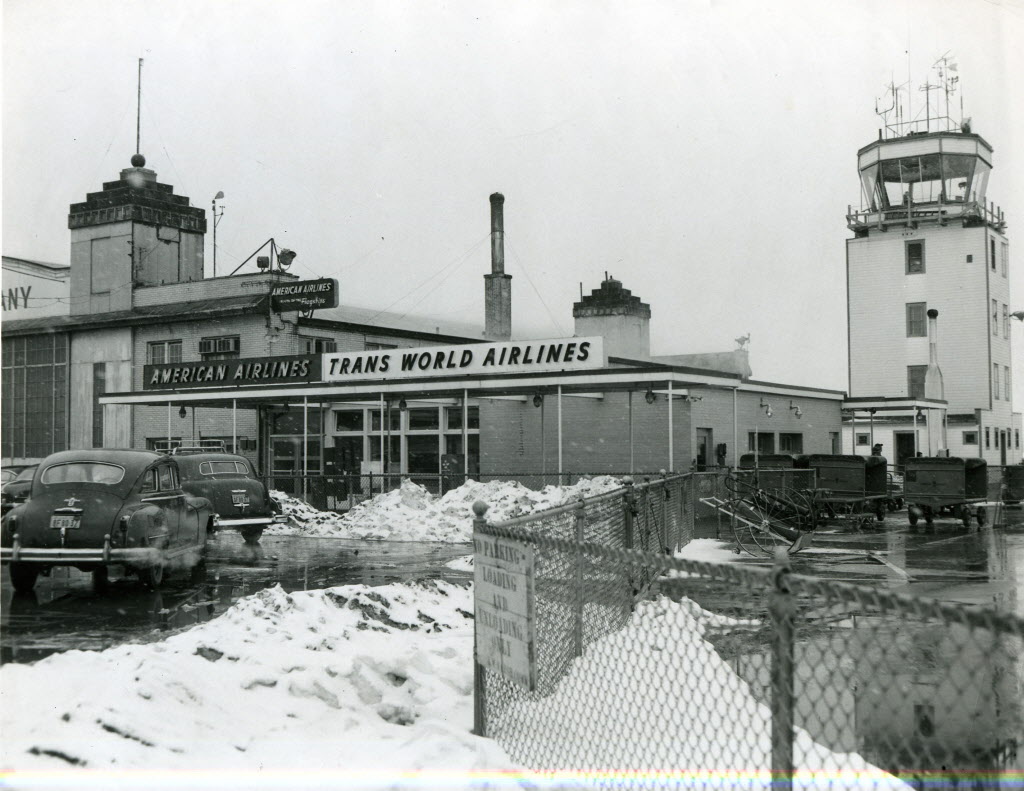 Historical photos Albany airport