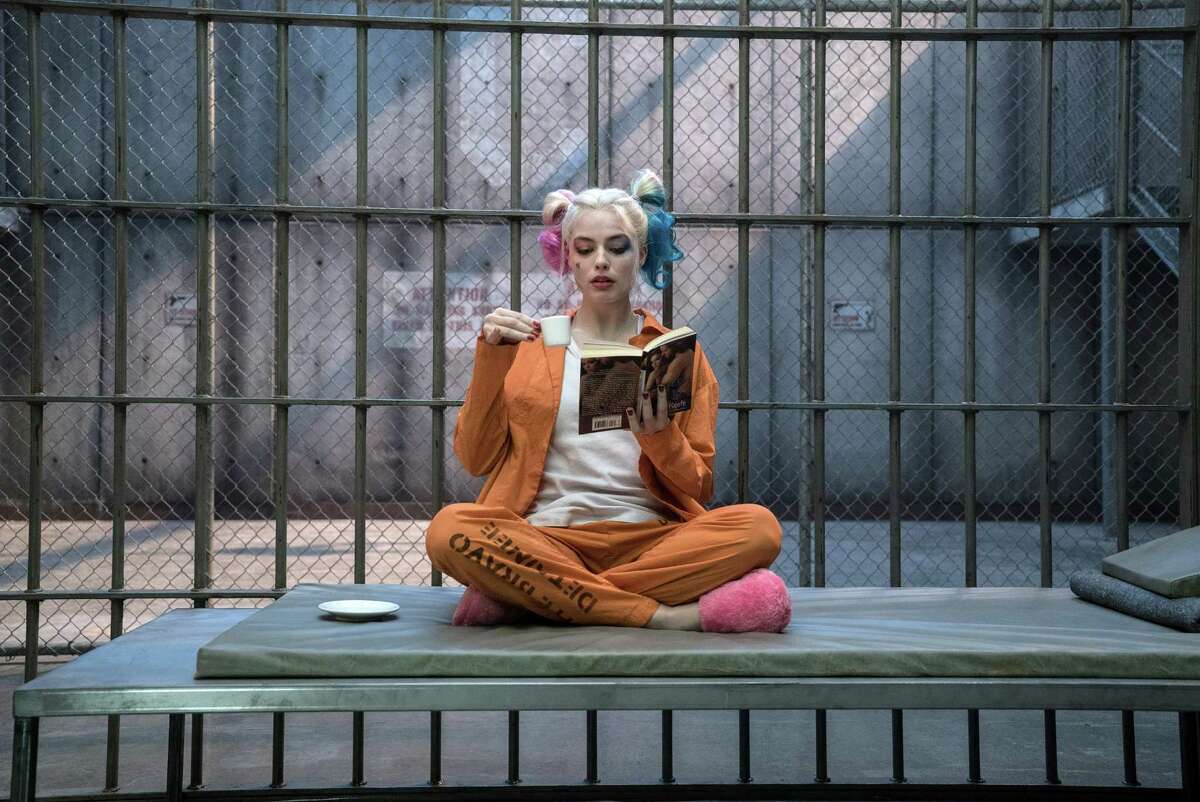 This image released by Warner Bros. Pictures shows Margot Robbie in a scene from "Suicide Squad." (Clay Enos/Warner Bros. Pictures via AP)