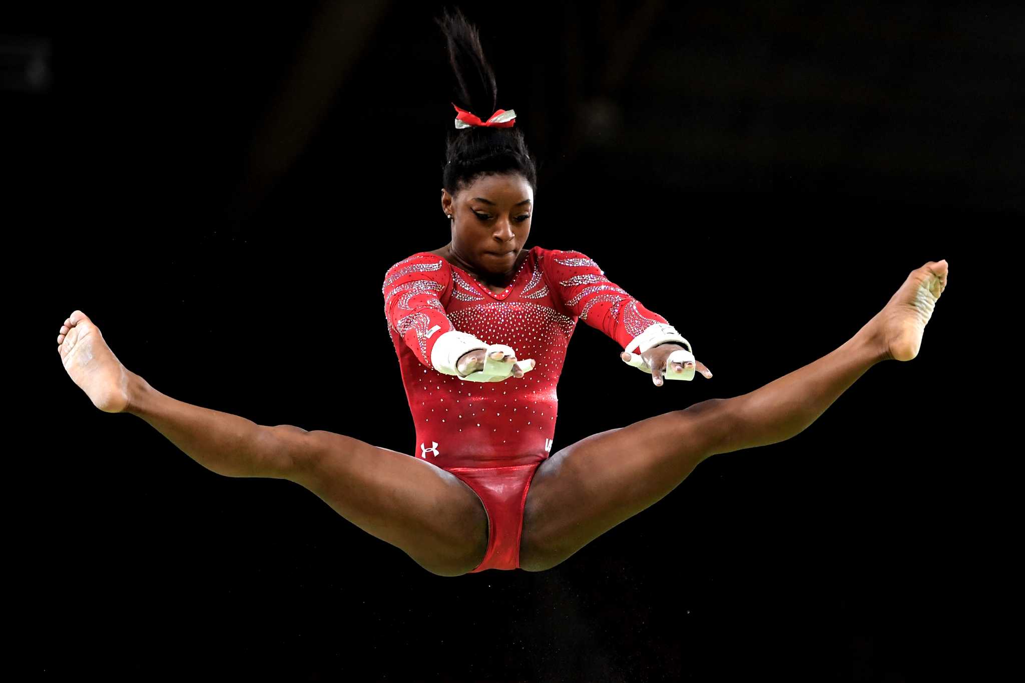 Simone Biles' gold formula: artistry, athleticism and arithmetic.