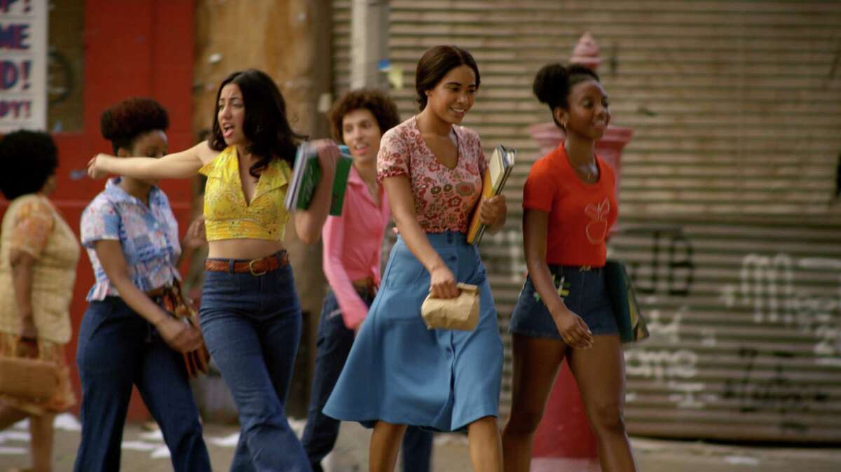 Shyrley Rodriguez, Stefanée Martin, Herizen F. Guardiola play young women in the Bronx in the late ’70s in Baz Luhrmann’s new TV series “The Get Down.”