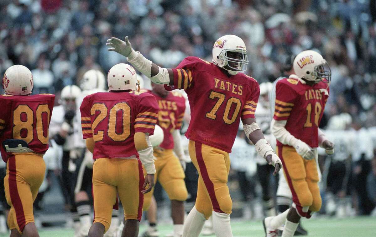 Yates set standard with state football title in '85