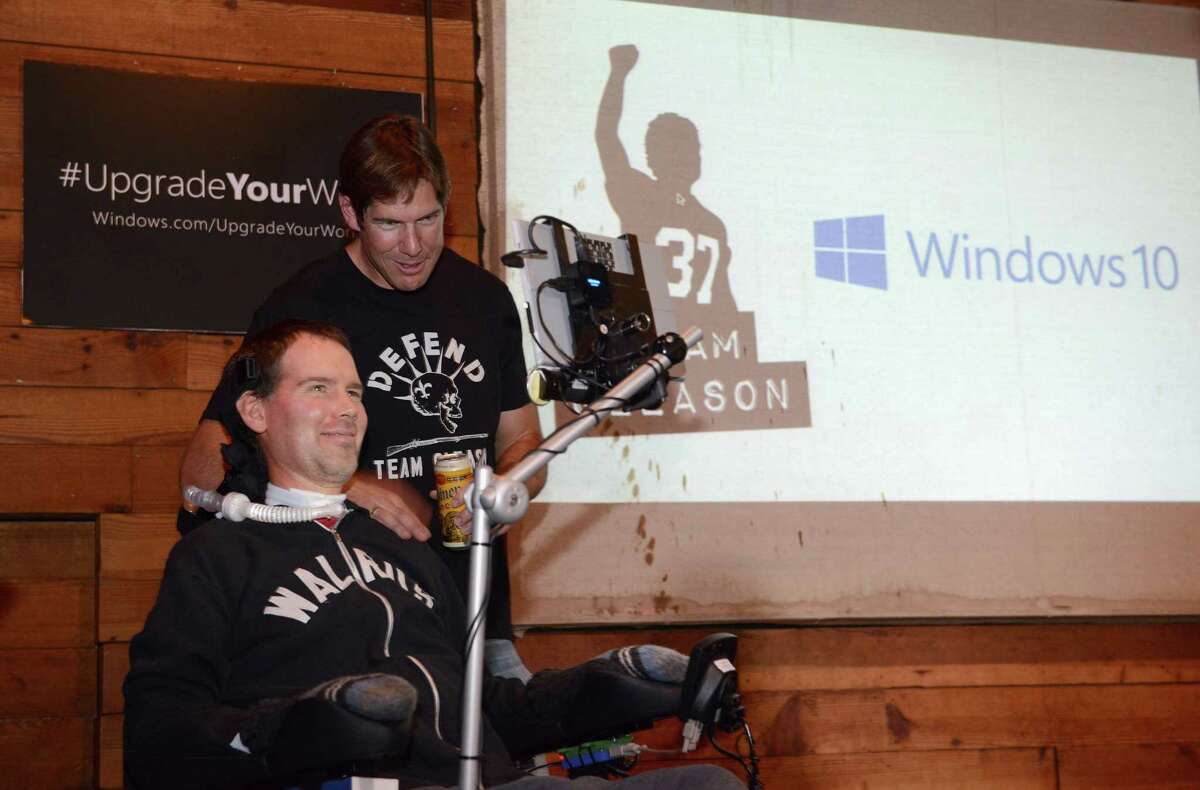 In 'Gleason,' a Saint with ALS finds a new purpose