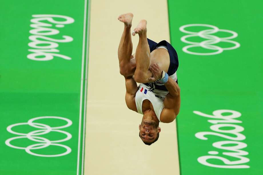 French gymnast suffers horrific broken leg at Olympics (Warning