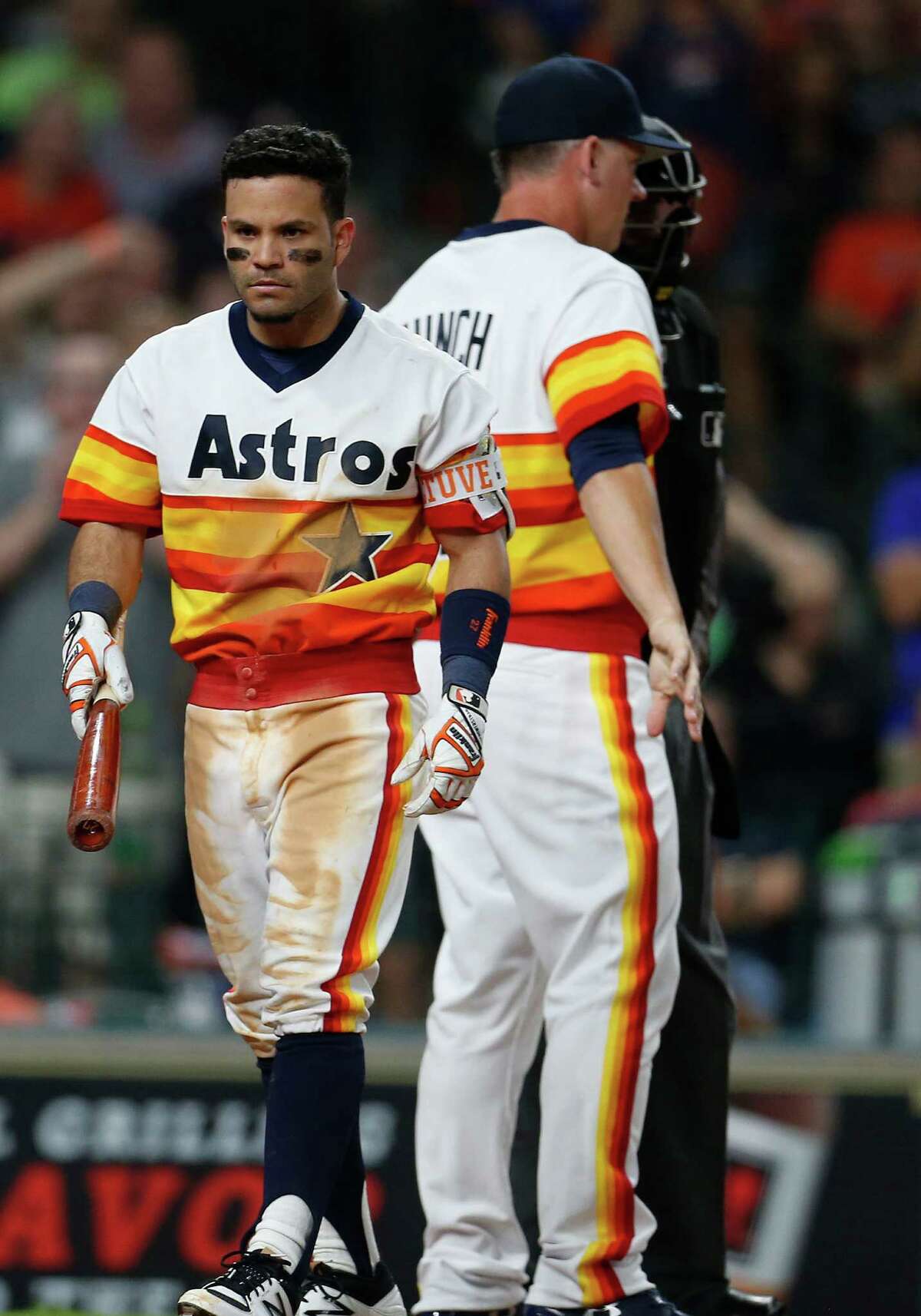 Astros' Jose Altuve ejected for first time in his career