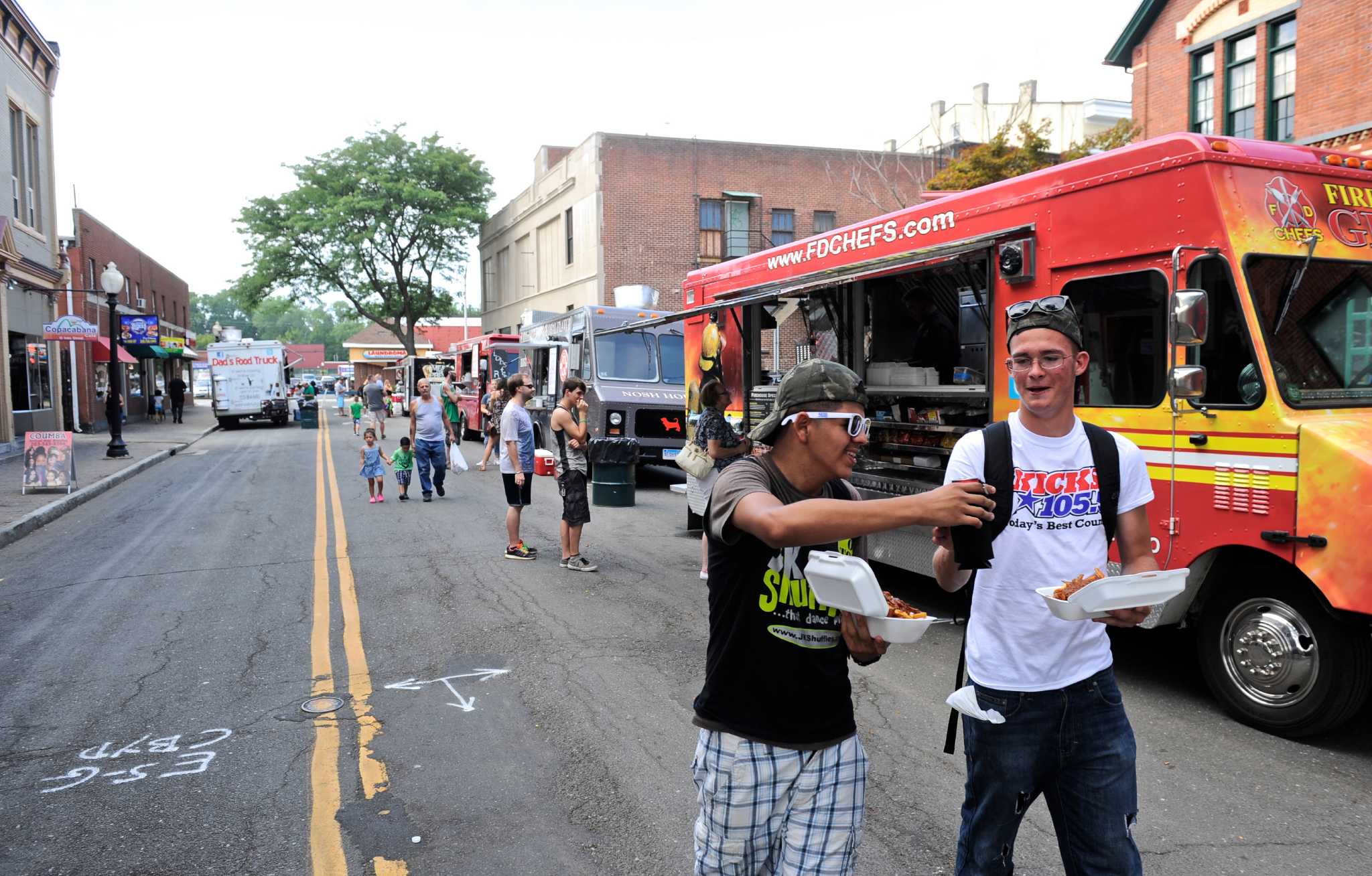 Photos: Food trucks and country music in Danbury