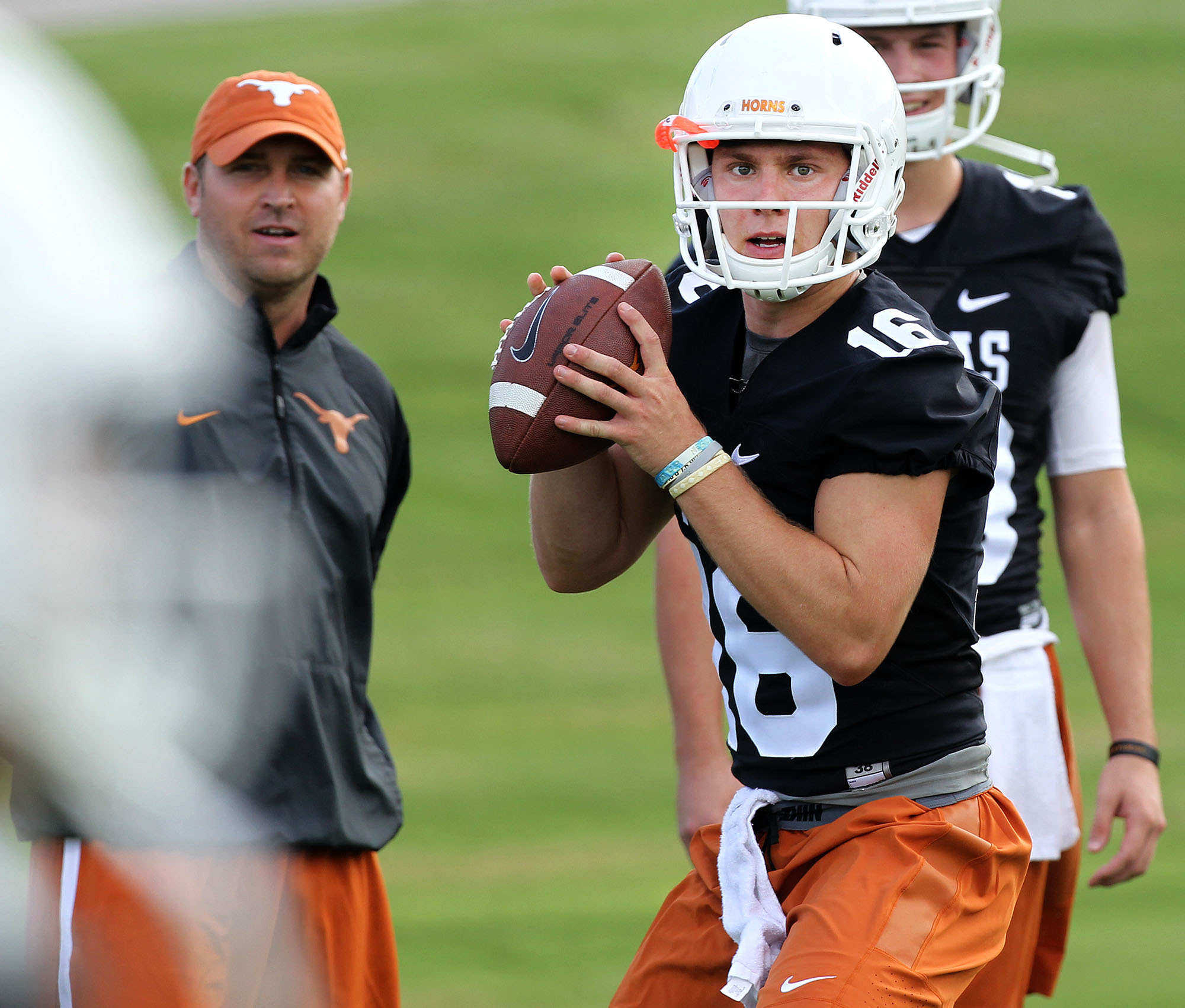 Freshman QB Shane Buechele starts for Texas against Notre Dame