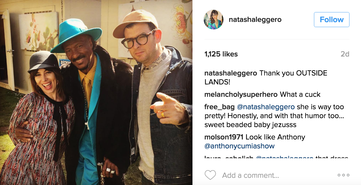 Artists and celebs chill out and enjoy themselves at Outside Lands Music  Fest