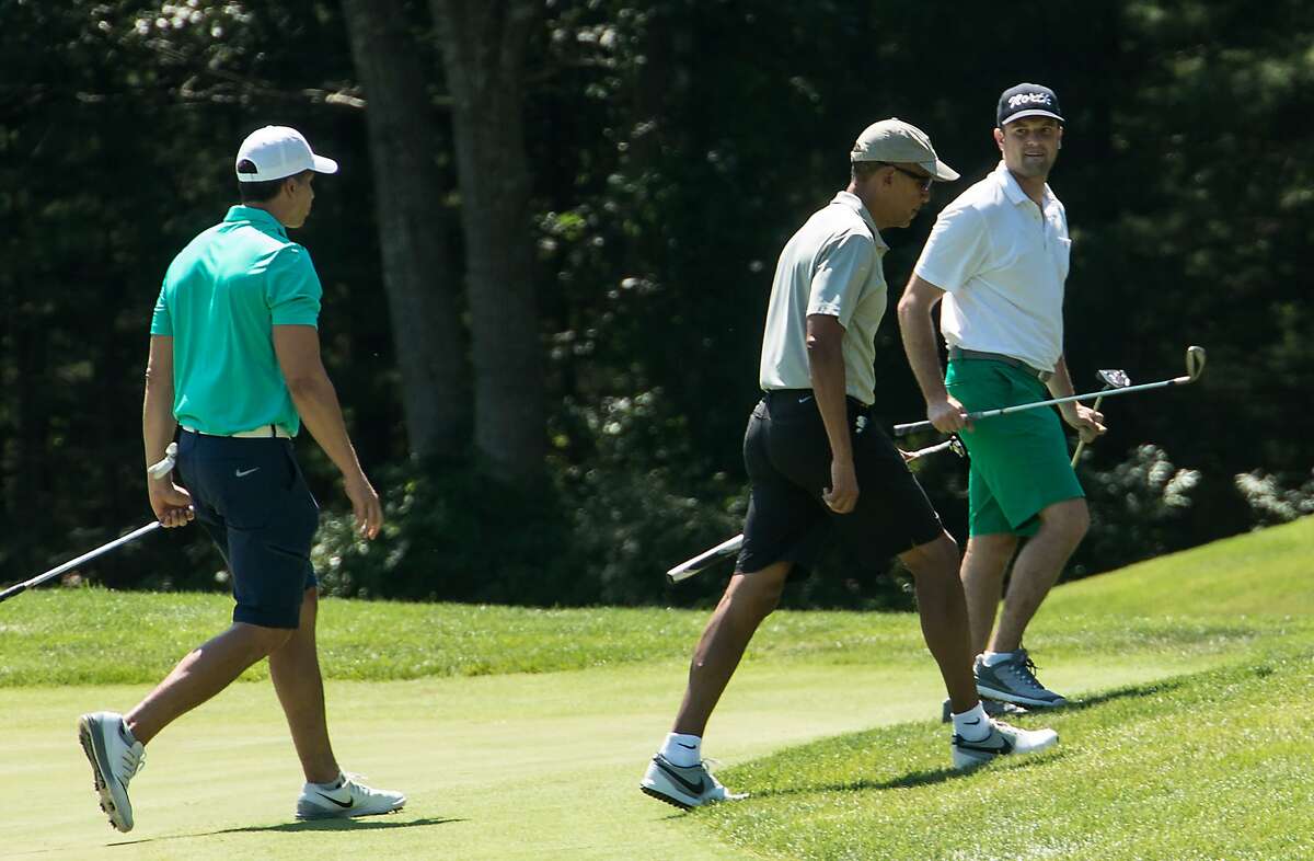 Steph Curry golfs with President Obama for the second year in a row