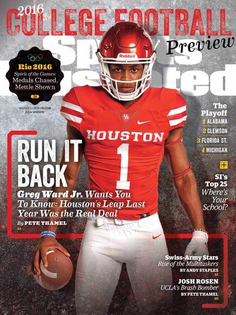 UH's Greg Ward Jr. lands on Sports Illustrated cover