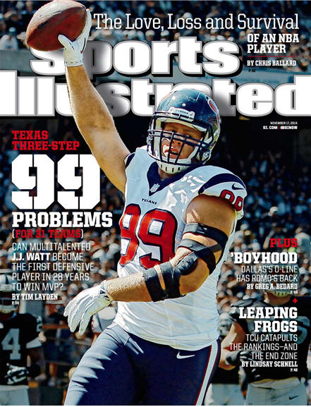 Houston Texans J.j. Watt And Houston Astros Jose Altuve Sports Illustrated  Cover Metal Print by Sports Illustrated - Sports Illustrated Covers