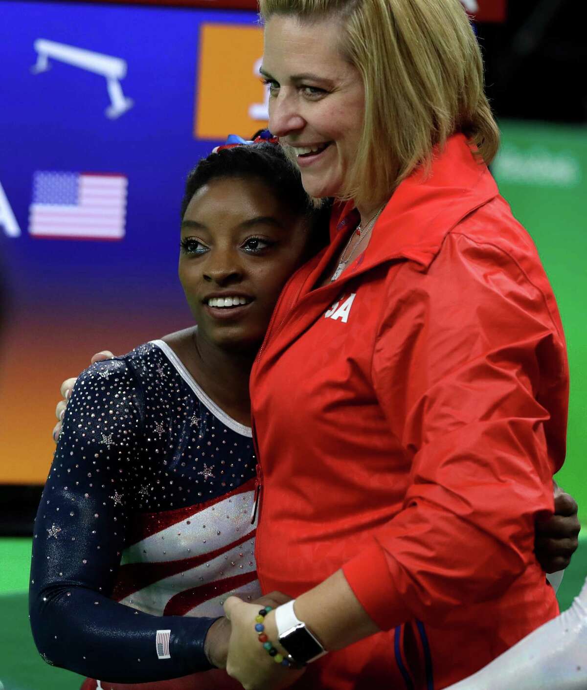 U.S. women gymnastics team wins Olympic gold in a rout