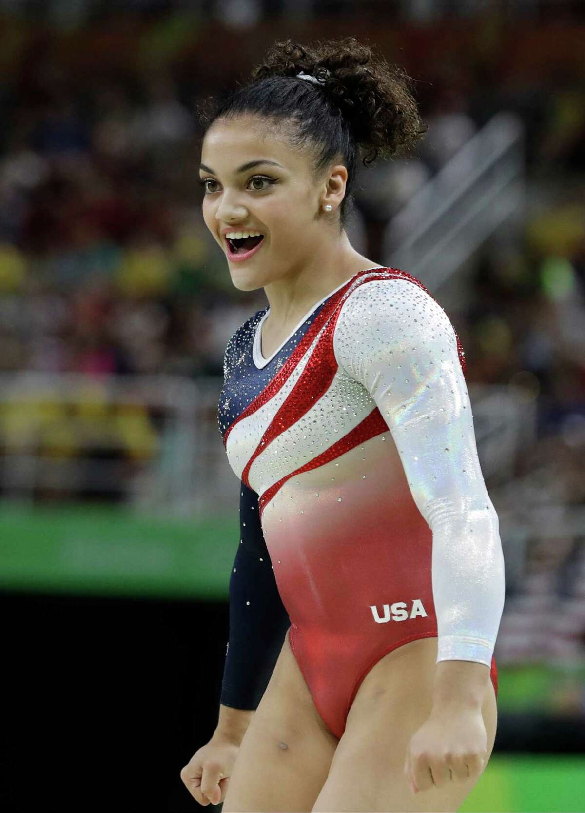 U.S. women's gymnastics team wins Olympic gold in a rout