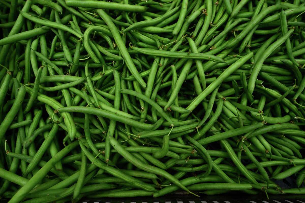 Green Beans for sale at the Norwalk Department of Health farmer's market Wednesday, Aug. 10, in Norwalk.