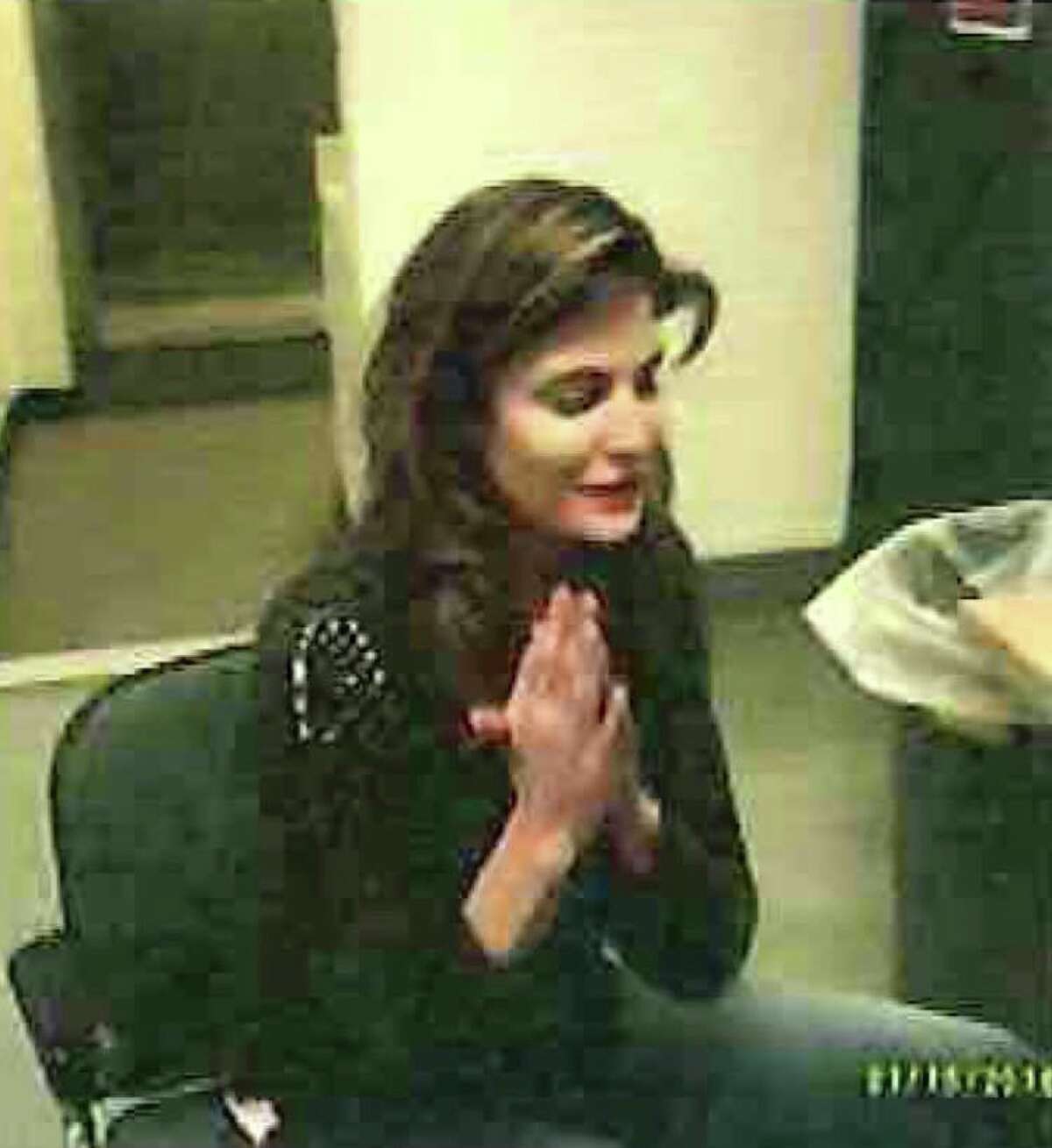 GREENWICH, CT - JANUARY 15: (EDITORS NOTE: BEST QUALITY AVAILABLE) In this handout photo provided by the Connecticut State Police, Model/actress Stephanie Seymour is pictured after her arrest on January 15, 2016 in Greenwich, Connecticut. Seymour was charged with DUI and is scheduled to appear in court in February. (Photo by Connecticut State Police via Getty Images)