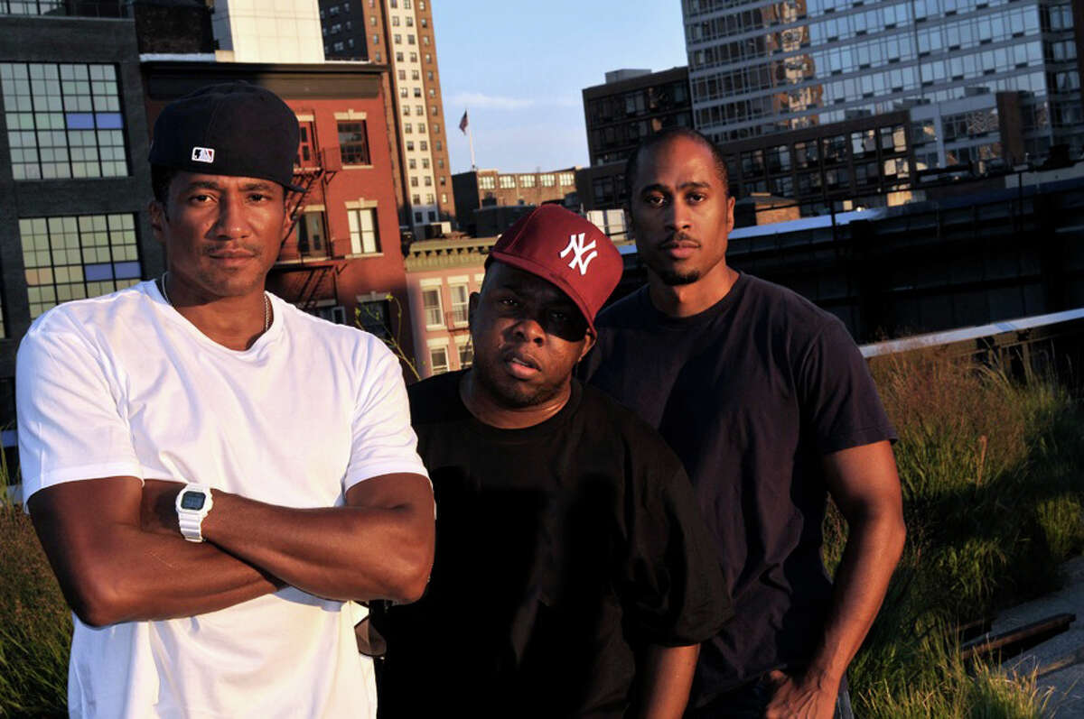 Left to Right: Q-Tip, Phife Dawg and Ali Shaheed Muhammad Photo by Ernie Paniccioli, Courtesy of Sony Pictures Classics