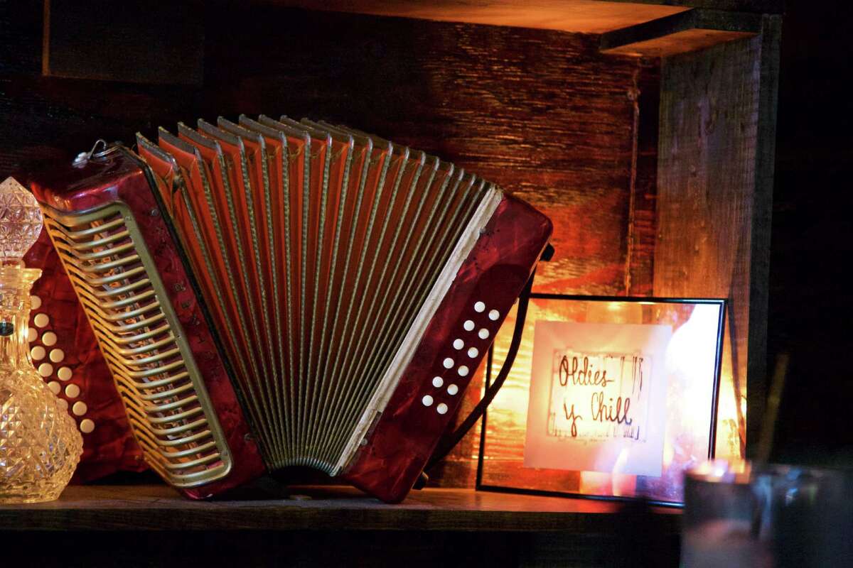 An accordian at The Squeezebox.