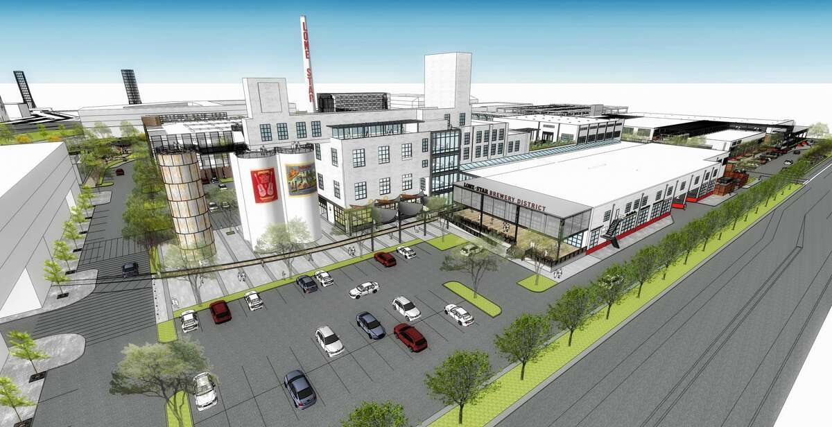 Renderings released in August 2016 provide the first look at what the neglected former San Antonio Lone Star Brewery site in Southtown will look like after a $300+ million redevelopment project.