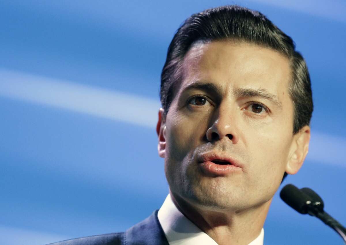 Enrique Peña Nieto, president of Mexico.