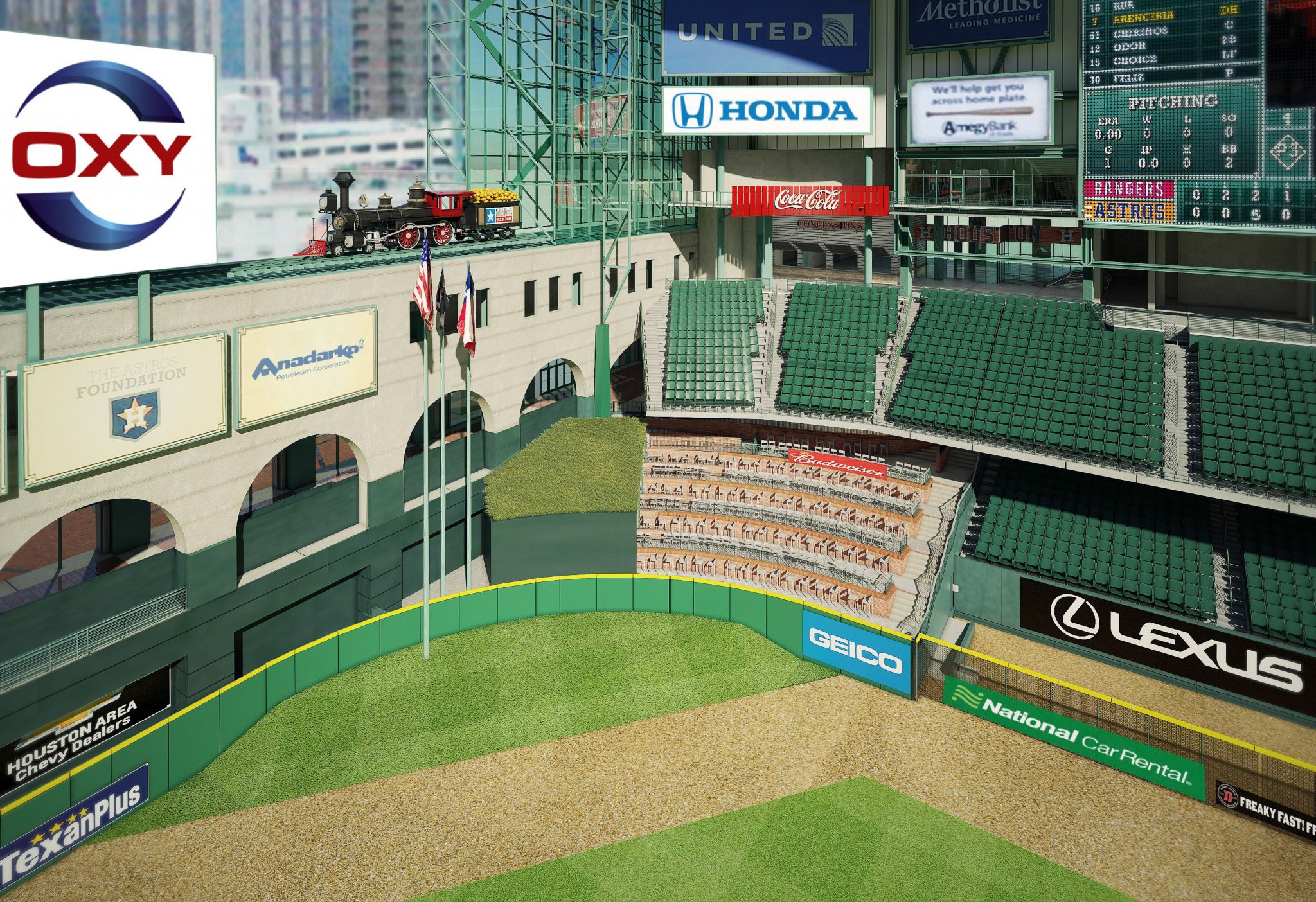 Houston Astros Unveil Minute Maid's Center Field Makeover - My Table -  Houston's Dining Magazine