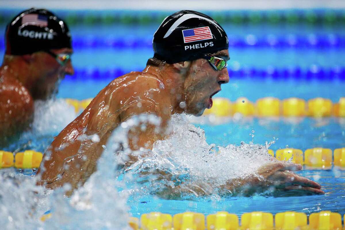 Swept in Phelps' wake