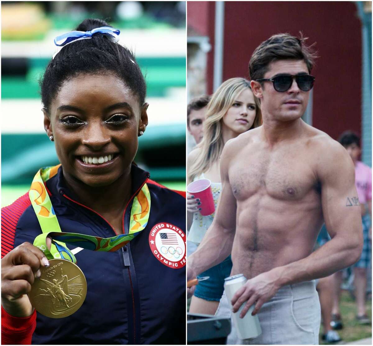 Zac Efron and Simone Biles have some serious flirting going on Twitter, and it's the cutest thing. Apart from her love of Efron, there are plenty of things to learn about the individual all-around gold medalist. Take a look through the gallery see the tweets and keep going for facts about Simone Biles.