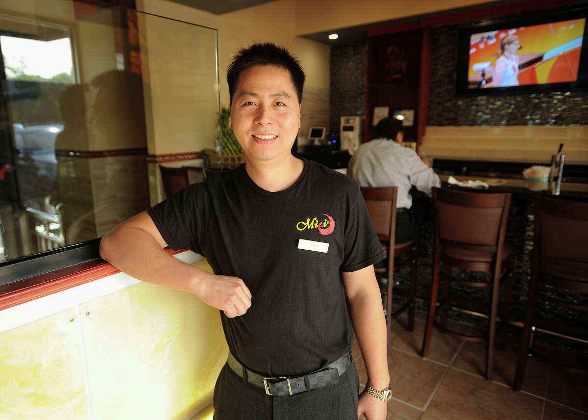 Owner Joe Chen at his new Mici Asian Bistro at 10 Broadway Road in Trumbull, Conn. on Wednesday, August 10, 2016.