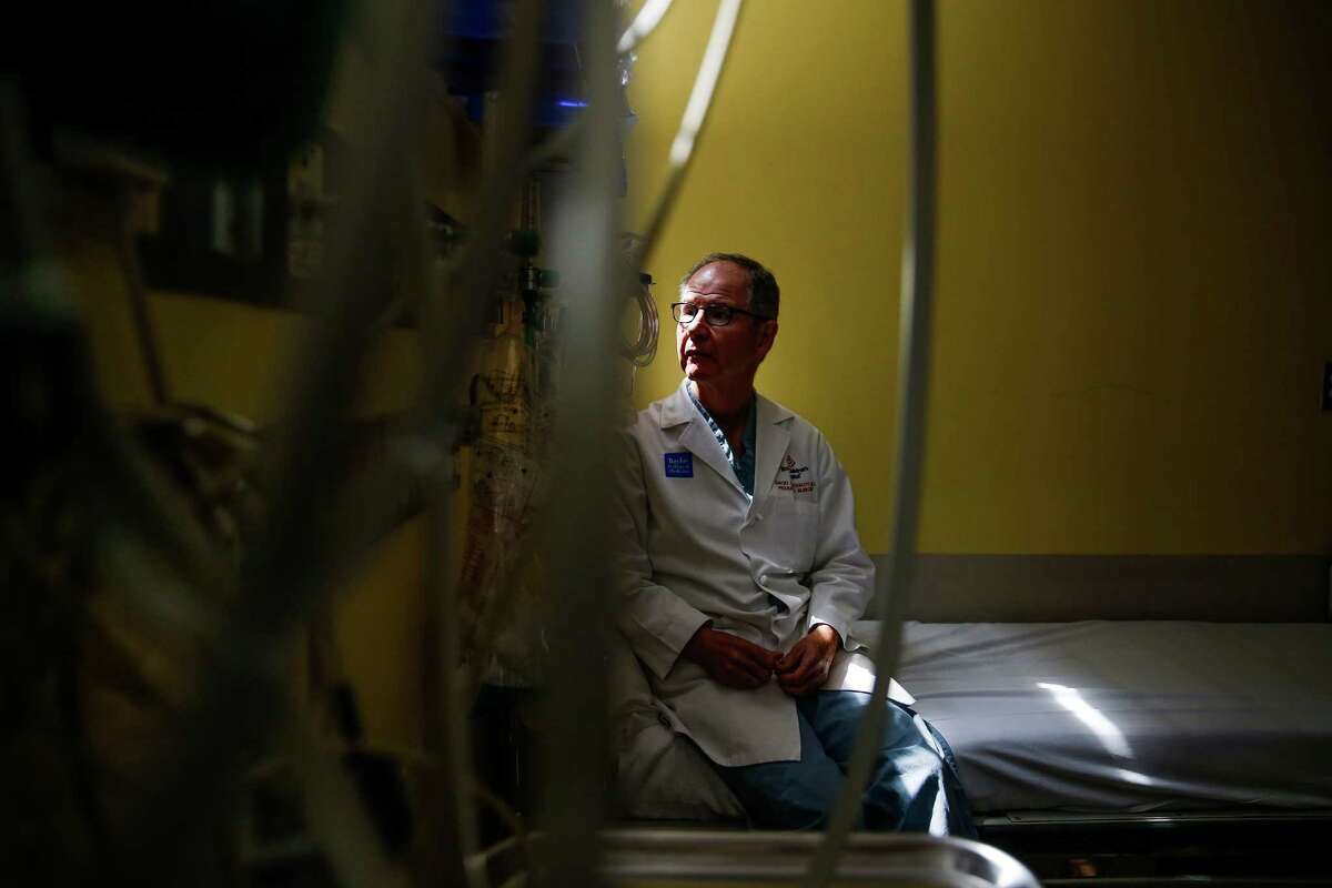 Texas Children's Hospital pediatric surgeon David Wesson sits for a portrait in the emergency room Tuesday, August 9, 2016 in Houston.
