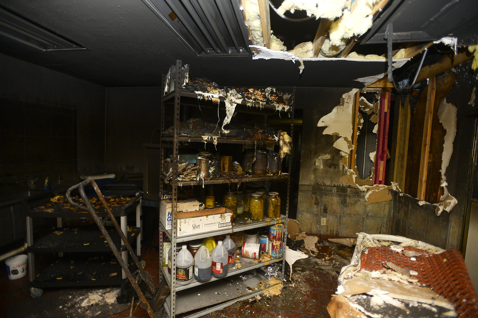 1 Firefighter Battles Morning Blaze At Catfish Cabin Before Help