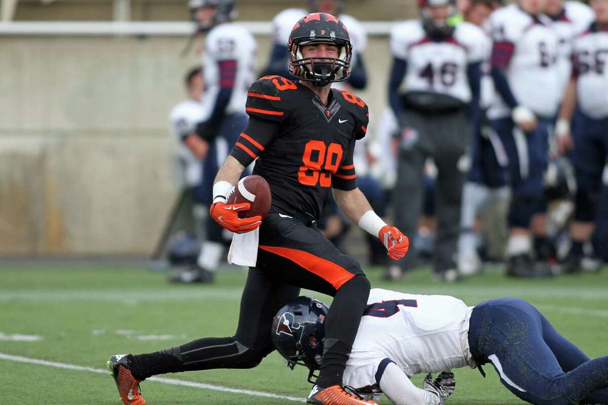 Staples grad and Princeton receiver James Frusciante will look to make an impact as a senior for the Tigers this fall.