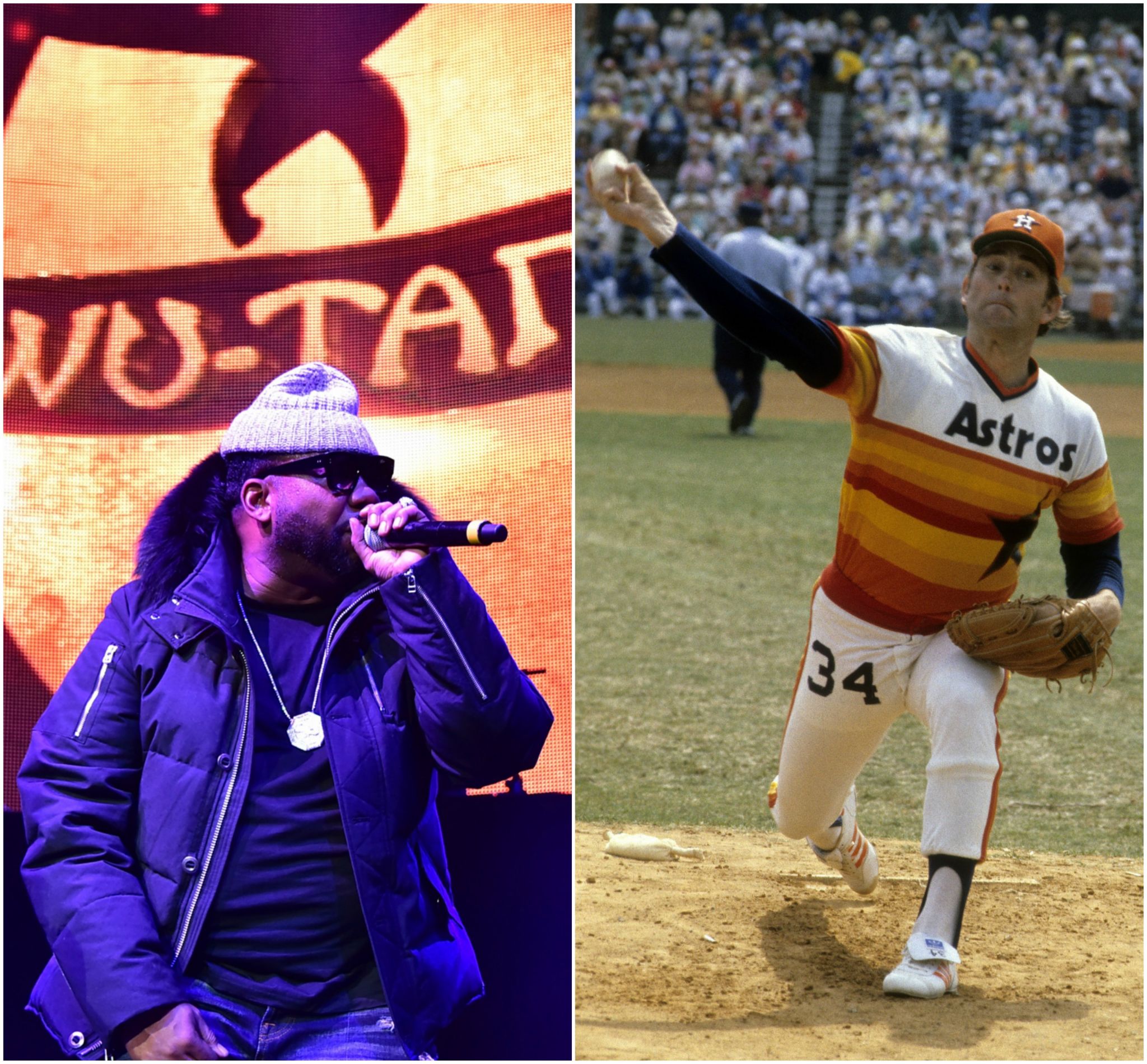 Bun B Throws First Pitch At Houston Astros Game