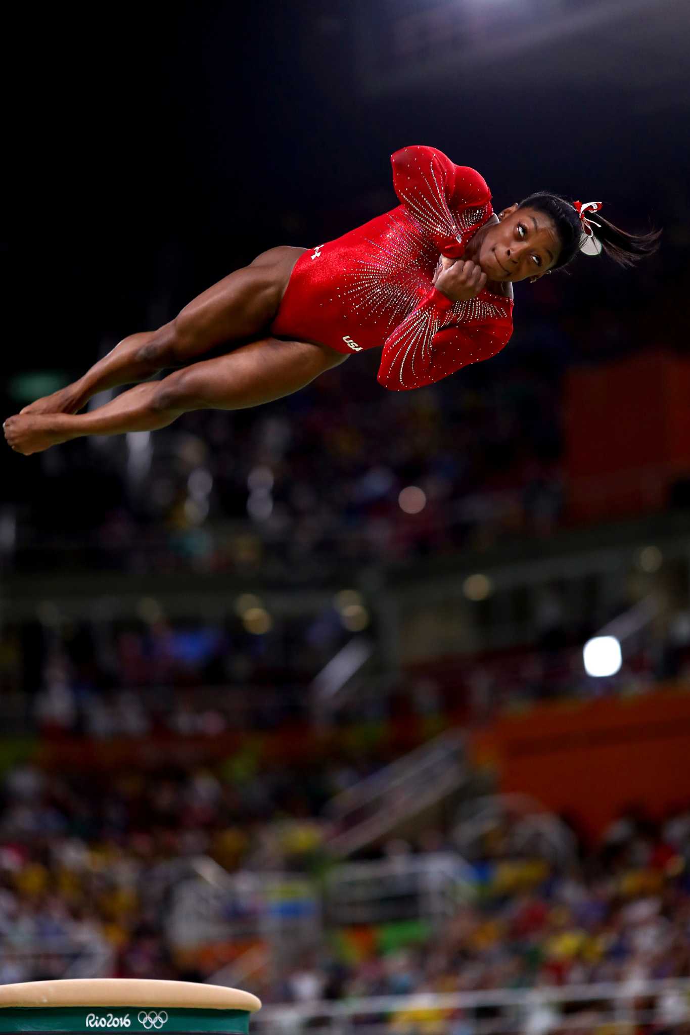 Simone Biles captures gold medal in vault in Rio