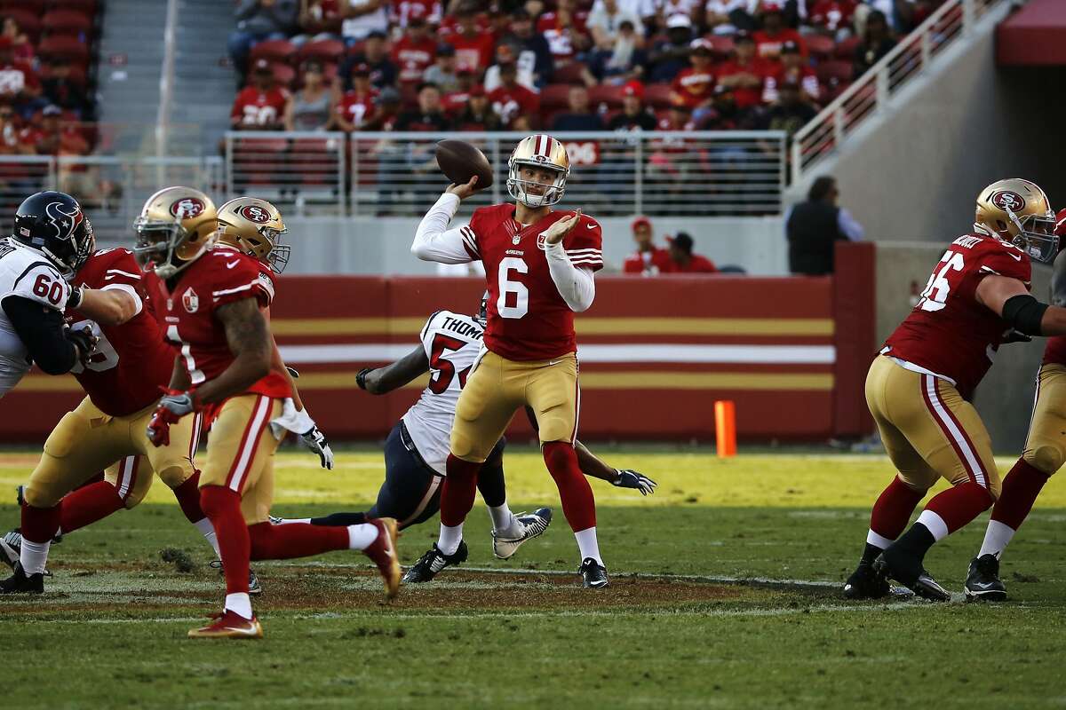 49ers rookie QB Jeff Driskel has erratic debut