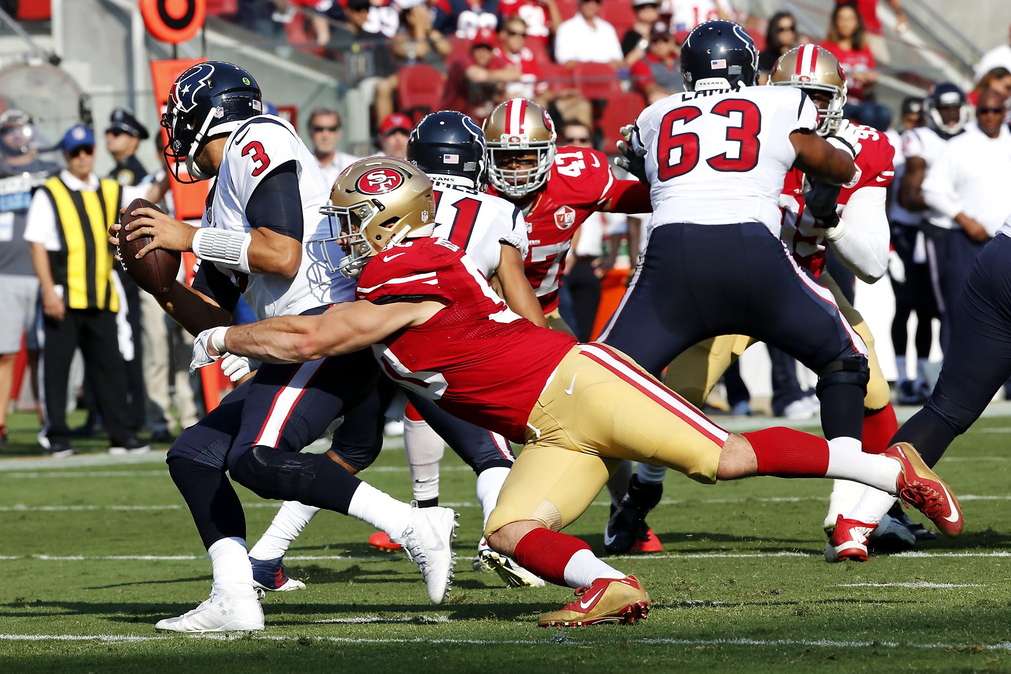 49ers' Nick Bellore faces a daunting task