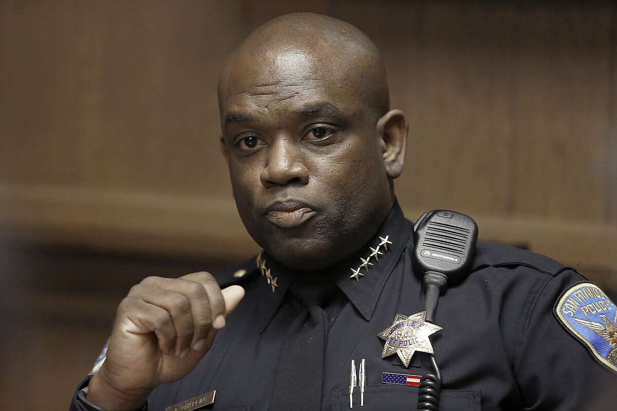 Acting San Francisco Police Chief Toney Chaplin talks about wanting to take the role permanently on Monday, August 15, 2016, in San Francisco, Calif.