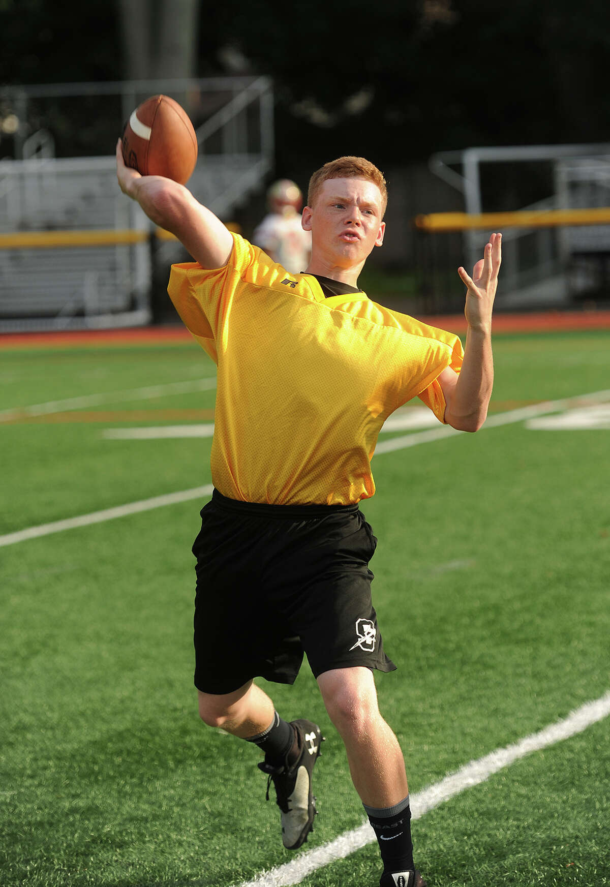 Stratford gets back on football field